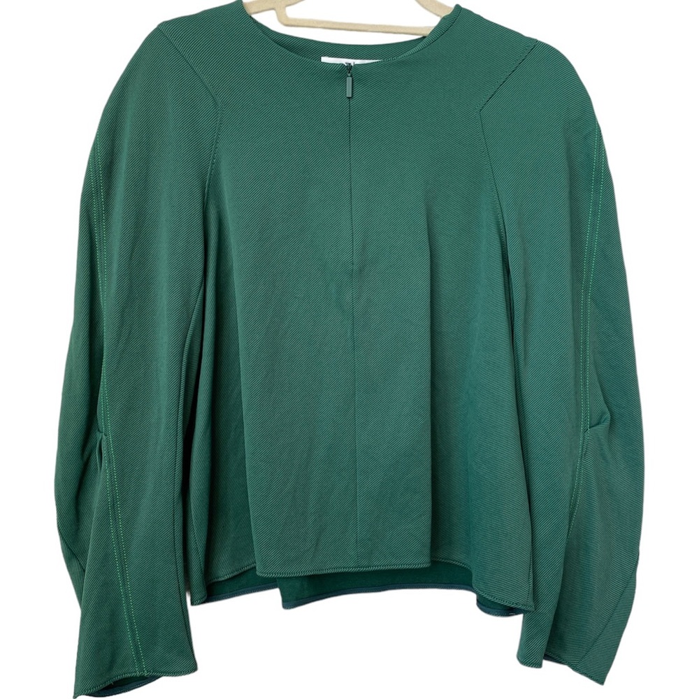 Tibi Green Structured Top 12 - image 1